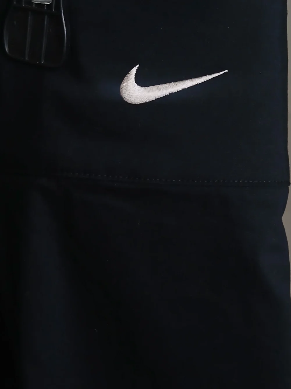 Womans  Nike Women's Black Athletic Shorts with Front Zipper